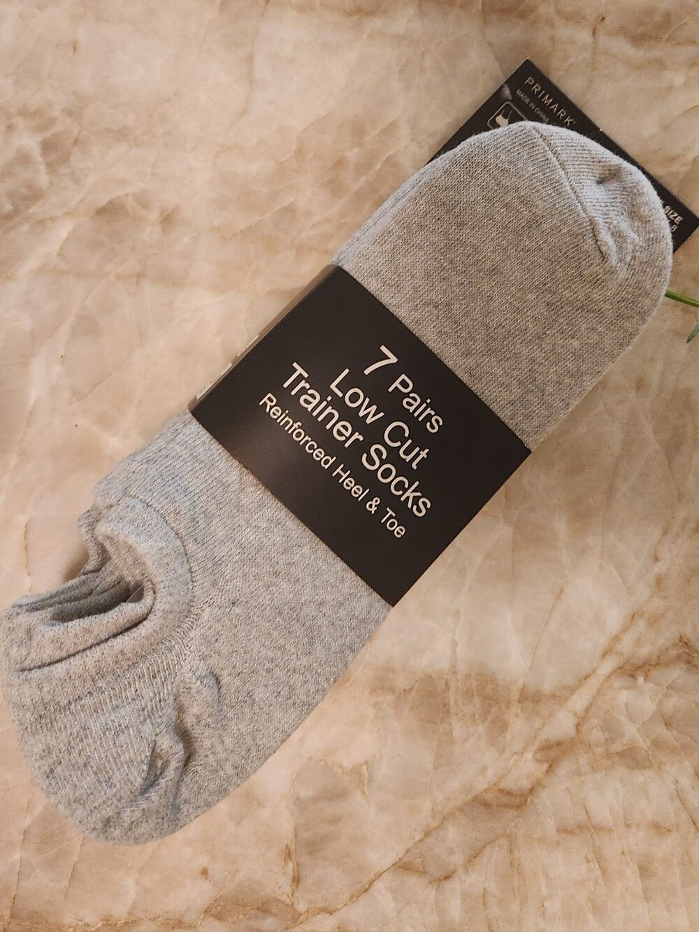 Primark Grey Low Cut Trainer Socks - Pack of 7